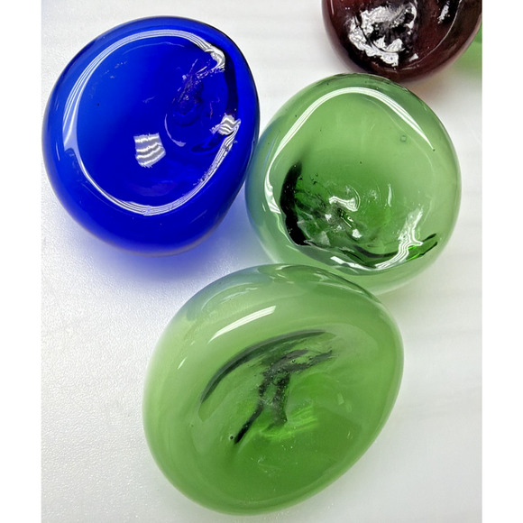 Vintage Lot of 10 Pier 1 Candlescaping Floating Bubbles Blown Glass Floats Orbs - Picture 8 of 12